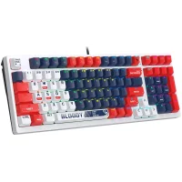 Клавиатура A4Tech Bloody S98 Sports Navy (Bloody BLMS Red) фото 1